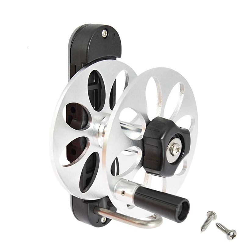 

New Speargun Reel Split Spearfishing Rope Speargun Wheel Capacity 50M Fish Line On For Spearfishing Rope Reel Wheel