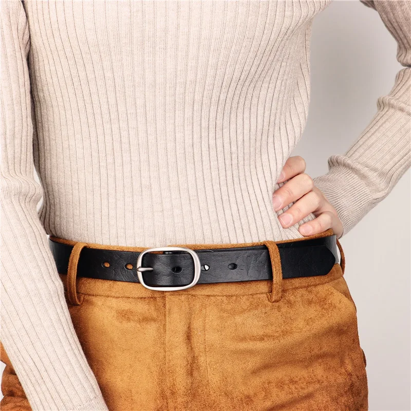Belts for Women Luxury Designer Brand Fashion Jeans with Vintage Waistband Designer Belts Cowskin High Waist Punk Harajuku
