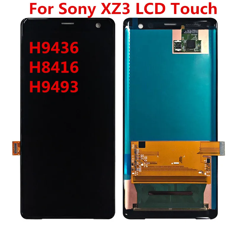 Купи 100% протестированный OLED Оригинальный ЖК-дисплей для SONY Xperia XZ3, сенсорный экран, дигитайзер для SONY XPERIA XZ 3 LCD H9436 H8416 H9493 за 3,690 рублей в магазине AliExpress