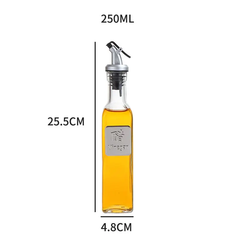 500 мл стеклянные бутылки масла бутылка-распылитель кухонные принадлежности