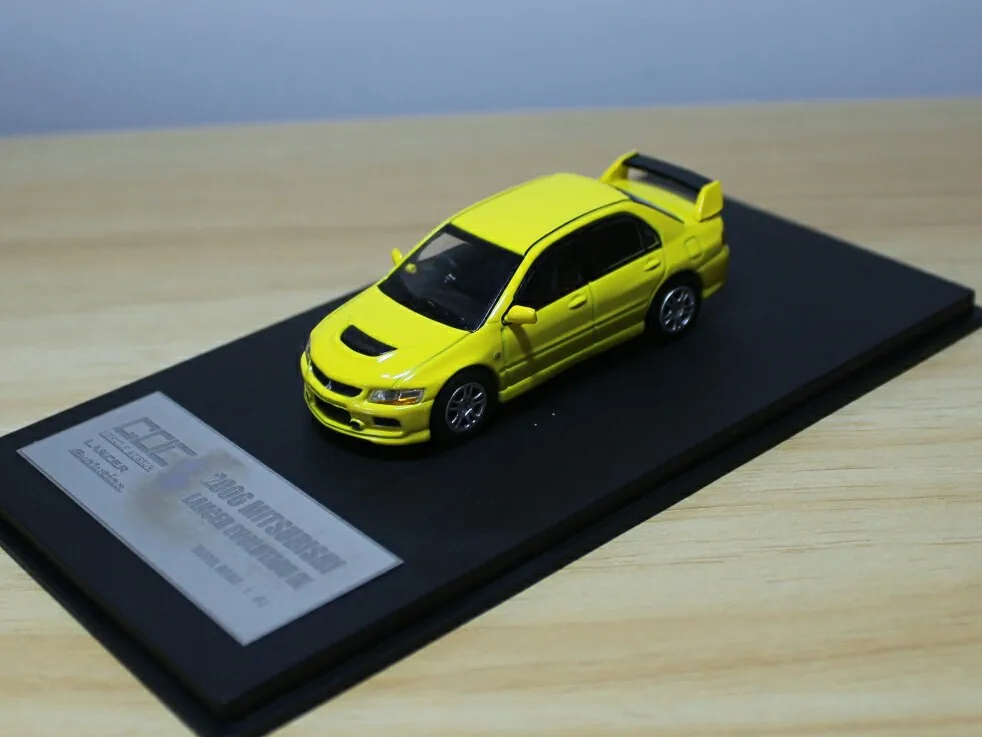 Модель автомобиля из сплава LAN CER EVO IX 1:64 металлические игрушки для детей литый под