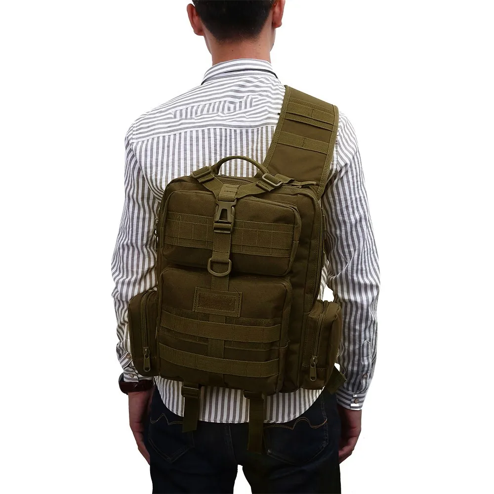 Тактический рюкзак в стиле милитари Molle водонепроницаемый для повседневного