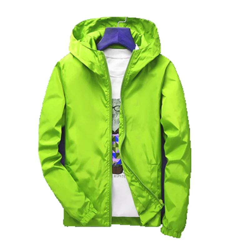 

Plus Size 7XL Jacket Women Men Red White 10 color Casual Tops 2021 Spring summer New Couples Outdoor Movement Hooded Coat GH183