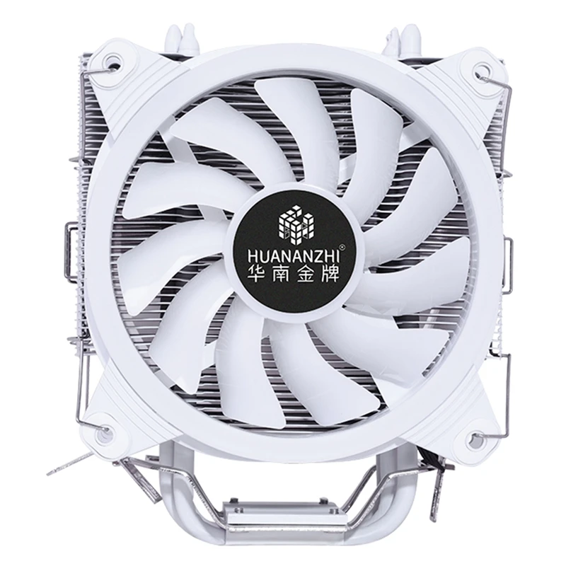 

HUANANZHI Lce A600 Four Copper Tube Dual Fan Desktop Motherboard CPU Radiator X79 X99LED Silent Fan