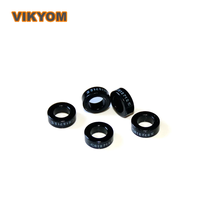 CS127125 50 шт. Sendust магнитный порошок Ферритовое кольцо мягкий индуктор черного