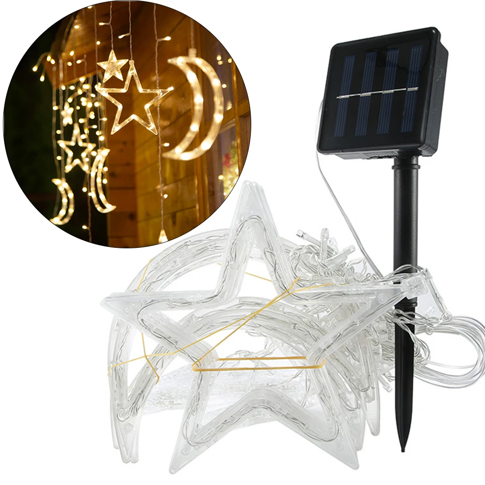 

Гирлянда на солнечной батарее, светодиодная, светильники, лампа с солнечной батареей