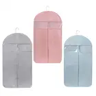 Пылезащитный чехол из нетканого материала для защиты одежды, сумка для одежды, влагостойкая длинная сумка для костюма, пылезащитные видимые мешки