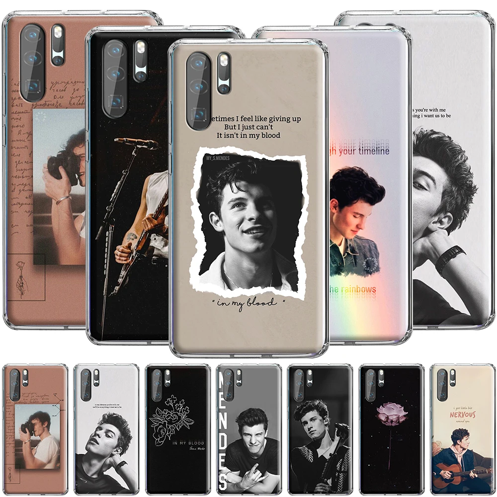 Силиконовый чехол Mendes Shawn in My кровь для Huawei P Smart P10 P20 P30 P8 P9 Lite Pro 2019|Бамперы| |
