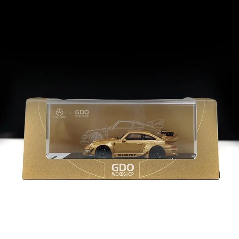 Модель времени x GDO мастерская 1:64 RWB 993 черный остров выпадающая литая модель