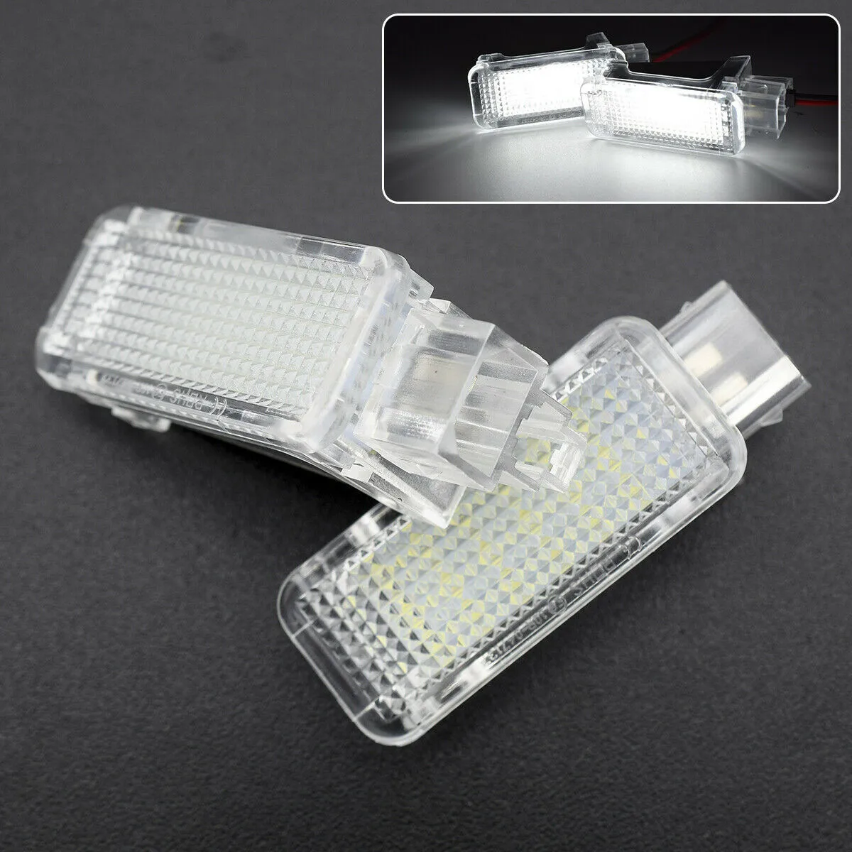 

Trunk Light 24SMD Brightness Upgrade Courtesy Footwell For Transporter T5 For Porsche Step