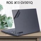 Черный матовый защитный чехол-наклейка для игрового ноутбука Asus ROG Flow X13 GV301  Zephyrus G14 GA401  M16 GU603  G15 2-в-1
