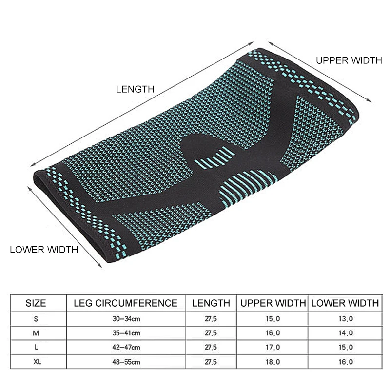 1PC Elastic Knee Pads Nylon Summer Breathable Kneepads Running Basketball Mountaineering Leg Fitness Protective Gear Brace | Красота и