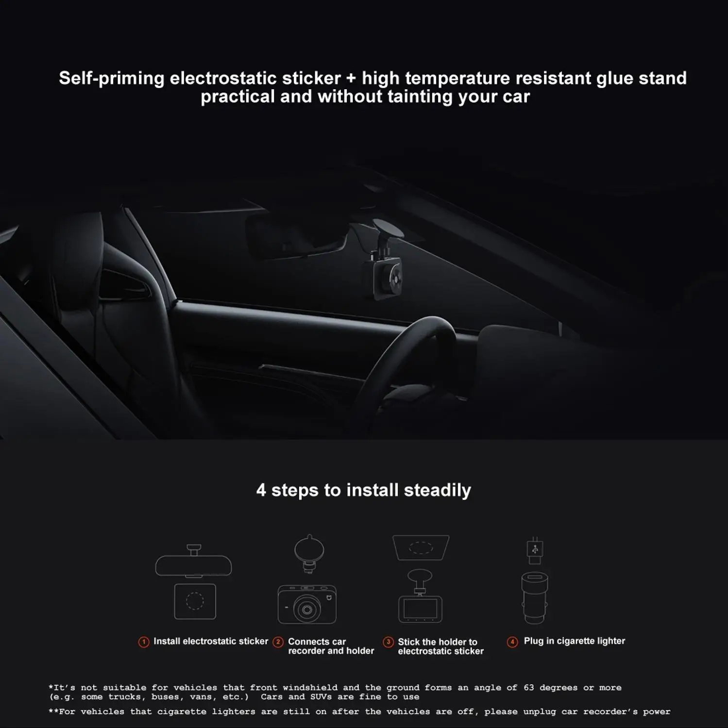 2019 Xiaomi Mi Dash Cam глобальная Версия 1080P 3 0 дюймов TFT экран Автомобильная магнитола 160