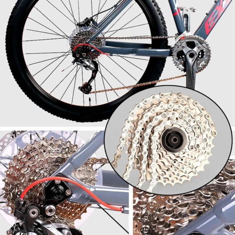 

Bicycle Chain 6 7 8 Speed Gear Mountain Bike Road Hybrid Cycle Links Variable