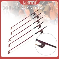 lommi upright bass brazilwood octagonal double bass bow german style for 44 34 12 14 18 bass player learner beginner new