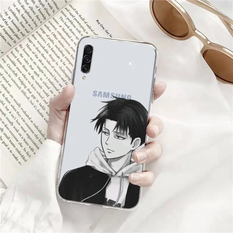 

anime Attack On Titan Phone Case Transparent for Samsung A71 S9 10 20 HUAWEI p30 40 honor 10i 8x xiaomi note 8 Pro 10t 11