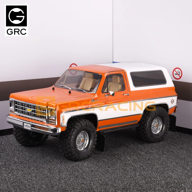 GRC para coche a control remoto 1/10 TRAXXAS TRX4 Chevrolet Blazer interior pioneer 1979, piezas de modificaci&oacute;n de asiento de consola central de simulaci&oacute;n G161KB-4