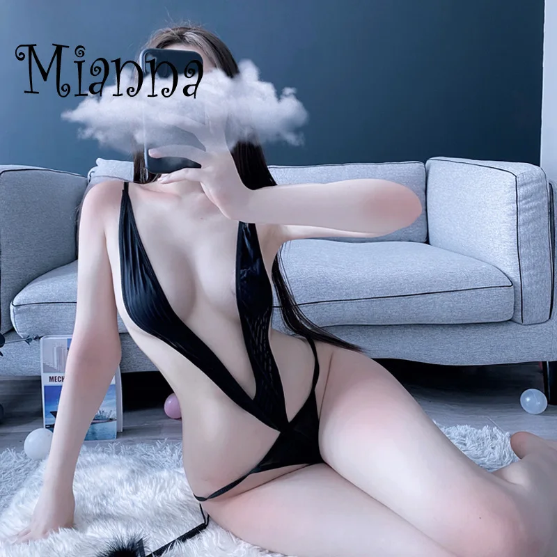 Сексуальное бикини с глубоким V-образным вырезом на тонких бретелях прозрачное