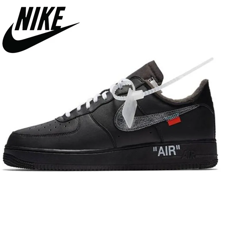 

Original Nike Air Force 1 AF1 X Black White Green Official Women Men Skateboarding Sports Shoes Sneakers Size EUR 36-45