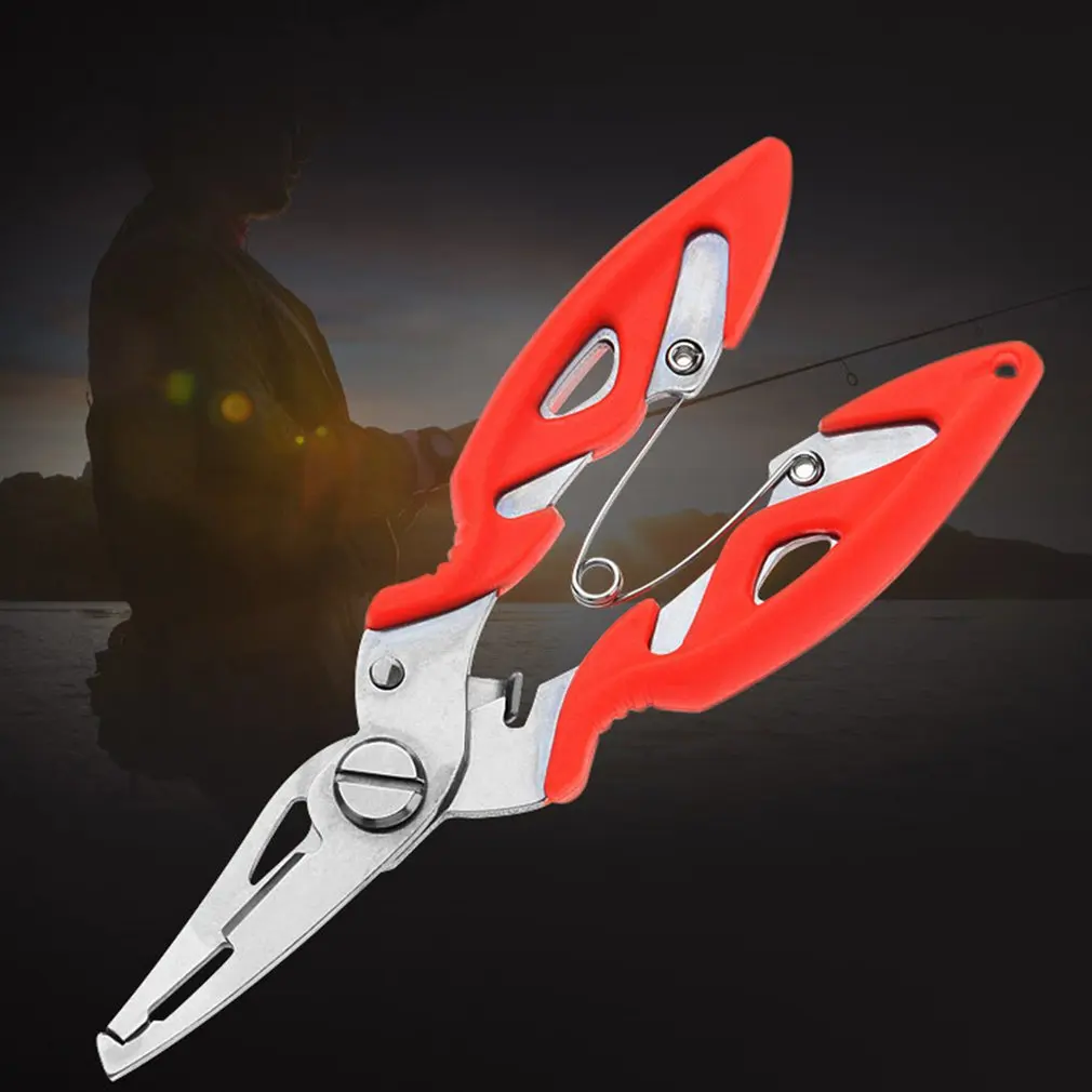 

Creative Mini Portable Aluminum Alloy Fishing Pliers Braid Cutter Split Ring Pliers Hook Remover Fishing Tackle Tool