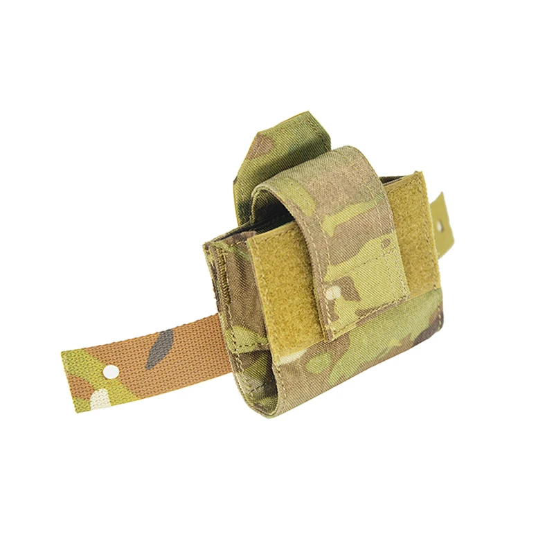 Tactical 001 Helmet PVS31 High Capacity Battery Storage Bag Helmet Adhesive Bag