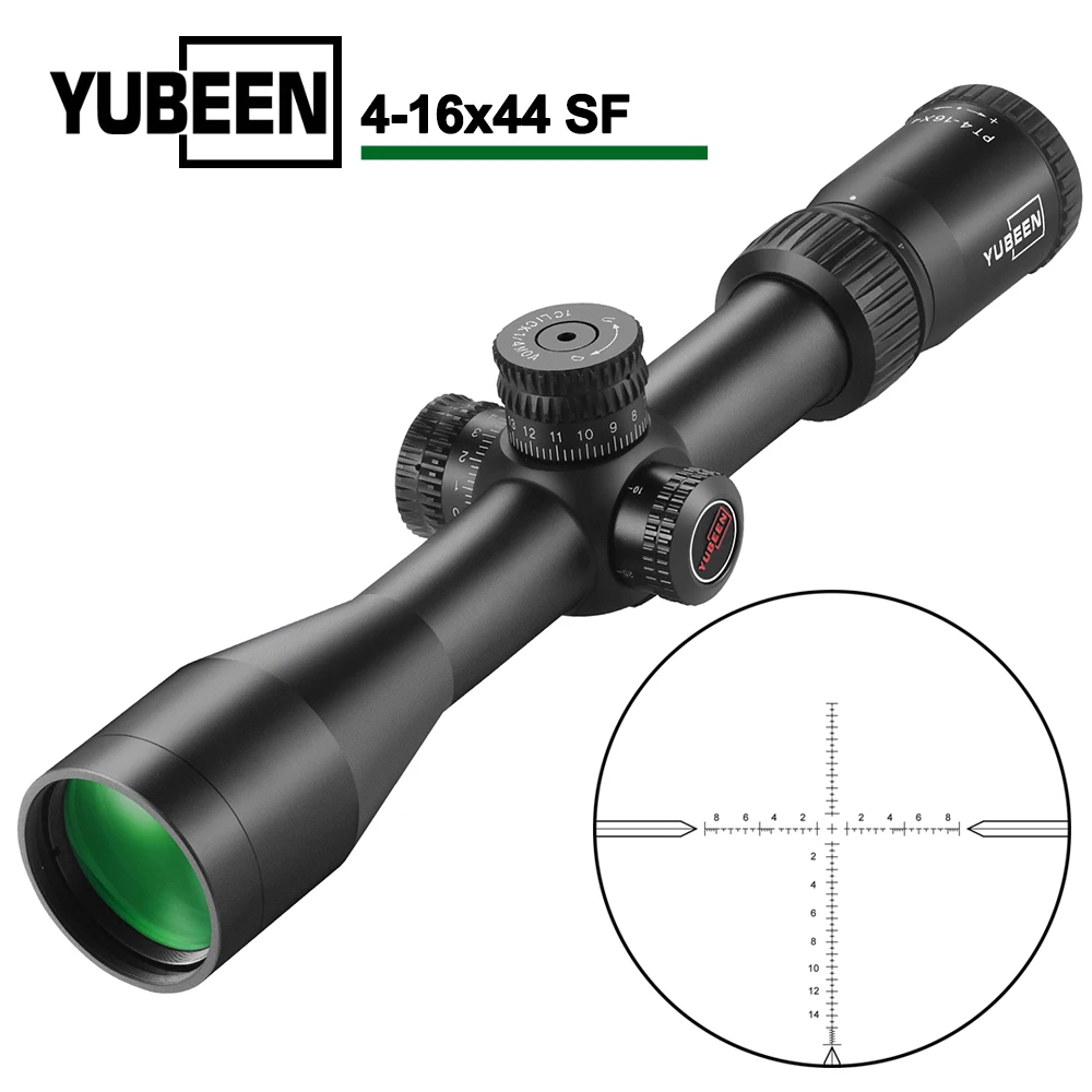 

YUBEEN 4-16X44 SF Tactical Optical Rifle Scope Hunting Scope Side Parallax Sniper Gear Airsoft Sight