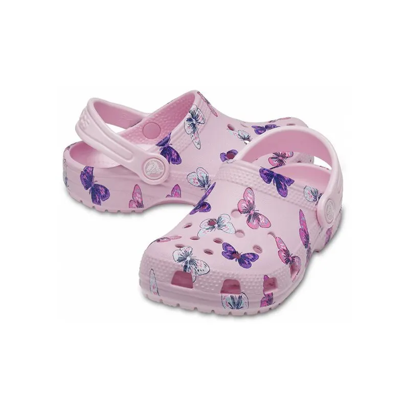 CROCS Classic Butterfly Clog PS KIDS|Мюли и сабо| |