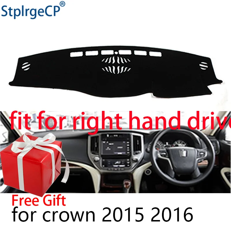Коврик для приборной панели автомобиля коврик Toyota Crown S210 2013 2018 правого руля