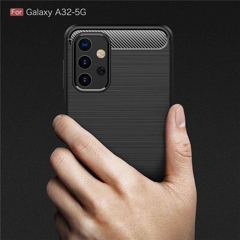 For Cover Samsung Galaxy A32 Case For Samsung A32 TPU Armor Bumper Phone Cover For Samsung A31 A41 A71 A51 A12 A02S A32 Fundas