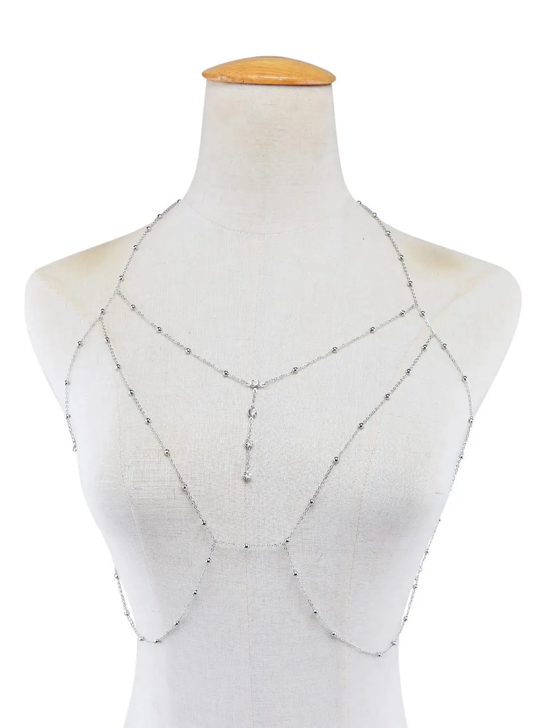 Стразы кисточковые сексуальные пляжные золотистые Серебристые свадебные