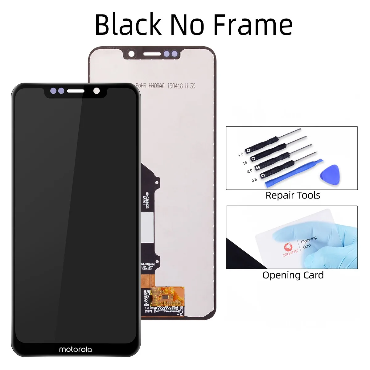 Black Дисплей для Motorola Moto один ЖК-дисплей XT1941 ЖК-дисплей для Moto один ЖК-дисплей Экран дисплея с сенсорным экраном дигитайзер XT1941-1 XT1941-3 XT1941-4 - Цвет: Black