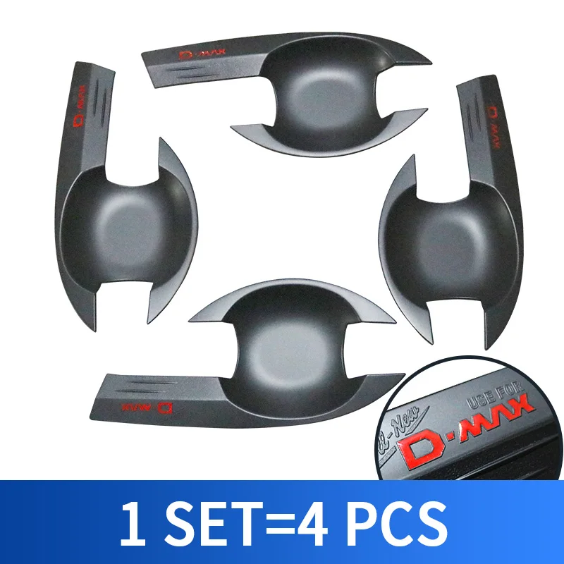 2012-2019 ISUZU D-MAX черной ручкой Крышка DMAX ручка хромированной отделкой дверная из