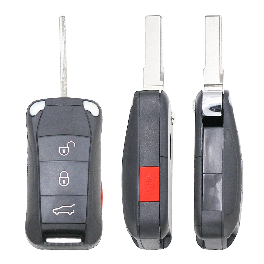 Складная откидная оболочка ключа дистанционного управления чехол 2/2 + 1/3/3 1 кнопки