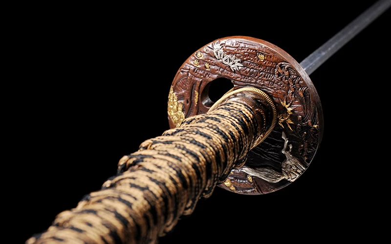 Brandon Swords Новый отполированный японский катана Battel Ready острый самурайский меч