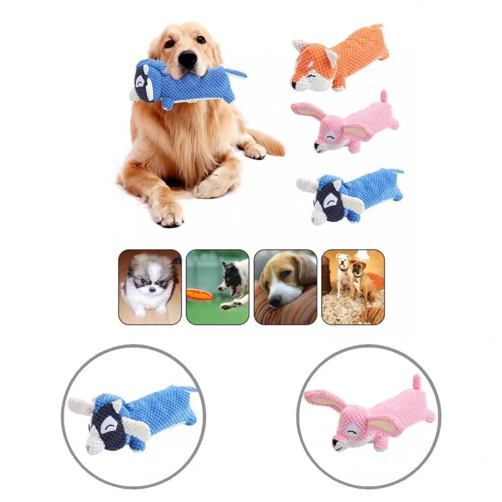 

Fancy Sturdy Dog Chew Toys Stuffed Dog Toys Lightweight Anxiety Relieving