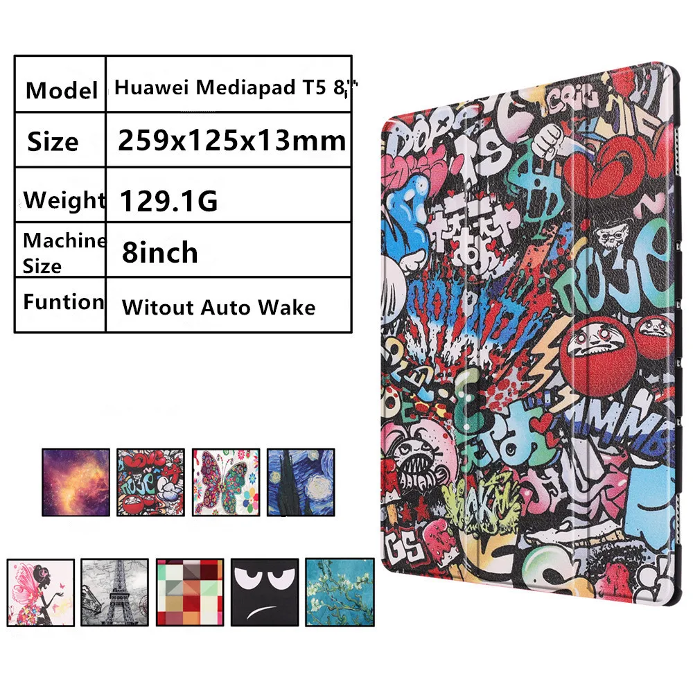 Новый окрашенный трехслойный флип чехол из искусственной кожи с подставкой для