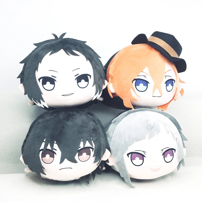 

Anime Bungou Stray Dogs Dazai Atsushi Chuuya Ryunosuke Cosplay Cute Plush Dango Mascot Dolls Toy Throw Pillow Cushion Xmas Gift