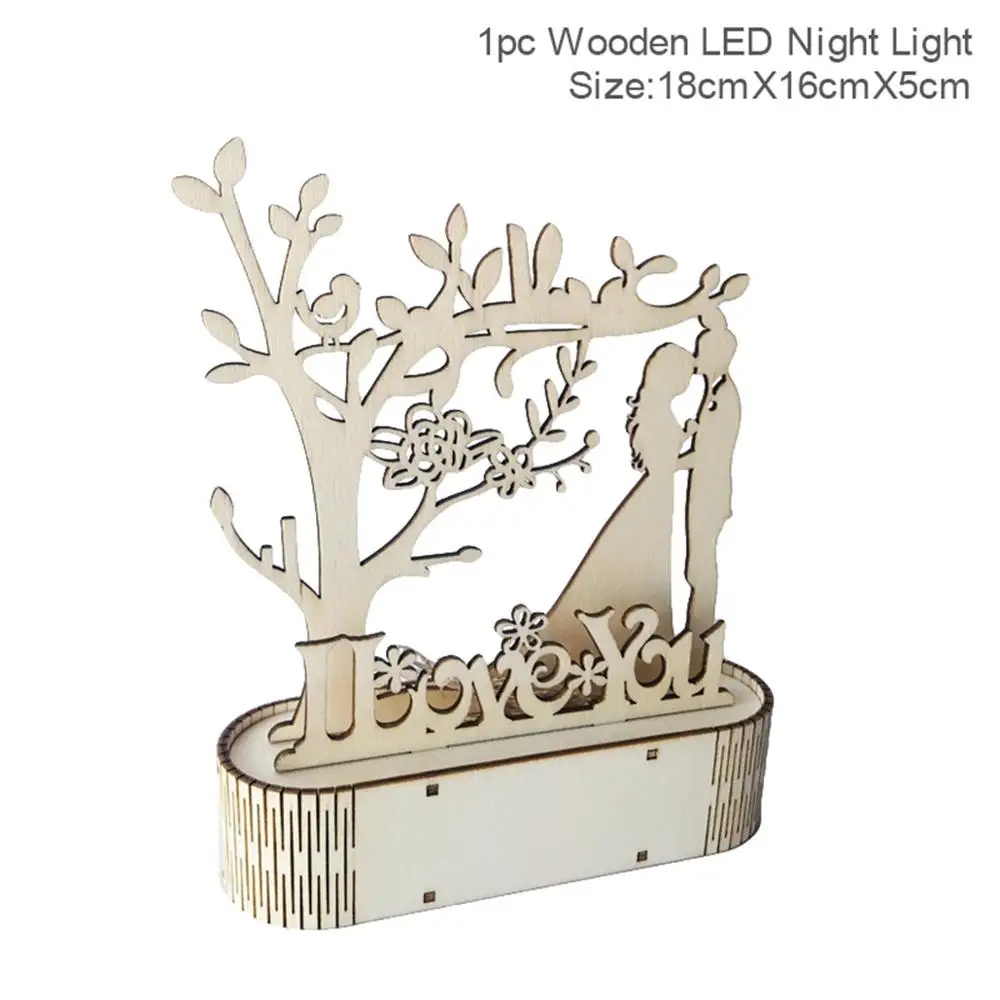 Wooden light 1 Деревянные мольберты Staraise для украшения свадебного стола, подставка для свадебных карточек, свадебные украшения, вечерние принадлежности Anniversaire - Цвет: Wooden light 1