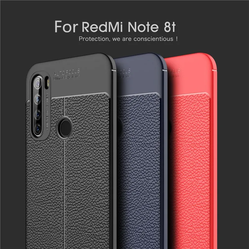 Чехлы для телефонов Xiaomi Redmi Note 8T силиконовый ударопрочный чехол 8t 7 7A 8 Pro