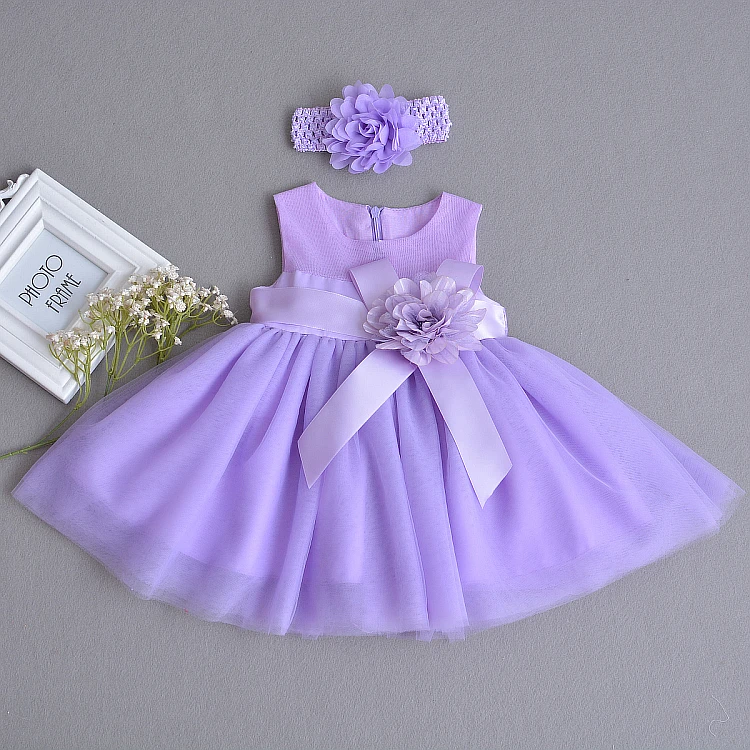 Комплект из 2 предметов платье для крещения маленьких девочек на крестины с