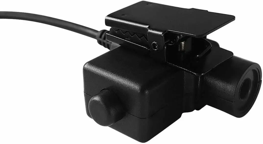 Tactical Hunting Walkie-Talkie Headset Tactical Shooting Headset Accessories Military Adapter Ptt U94 Midland Ptt