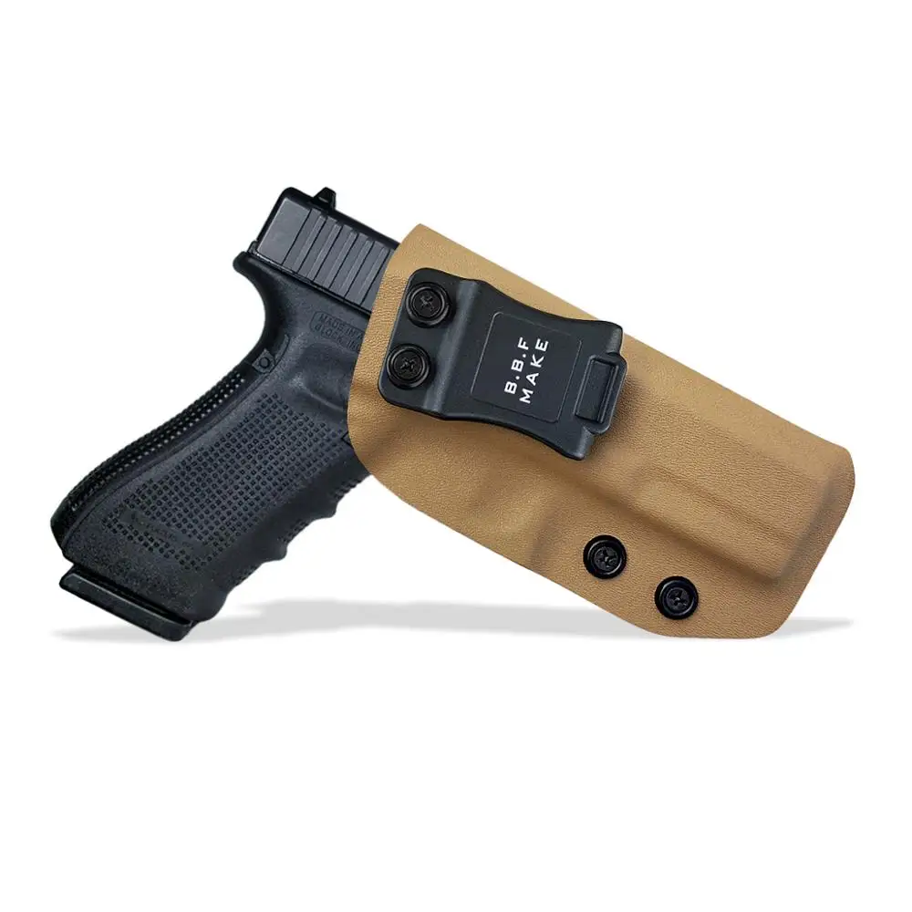 B.B.F Make IWB Тактический KYDEX пистолет кобура: Глок 17 22 31 внутри скрытый пояс для