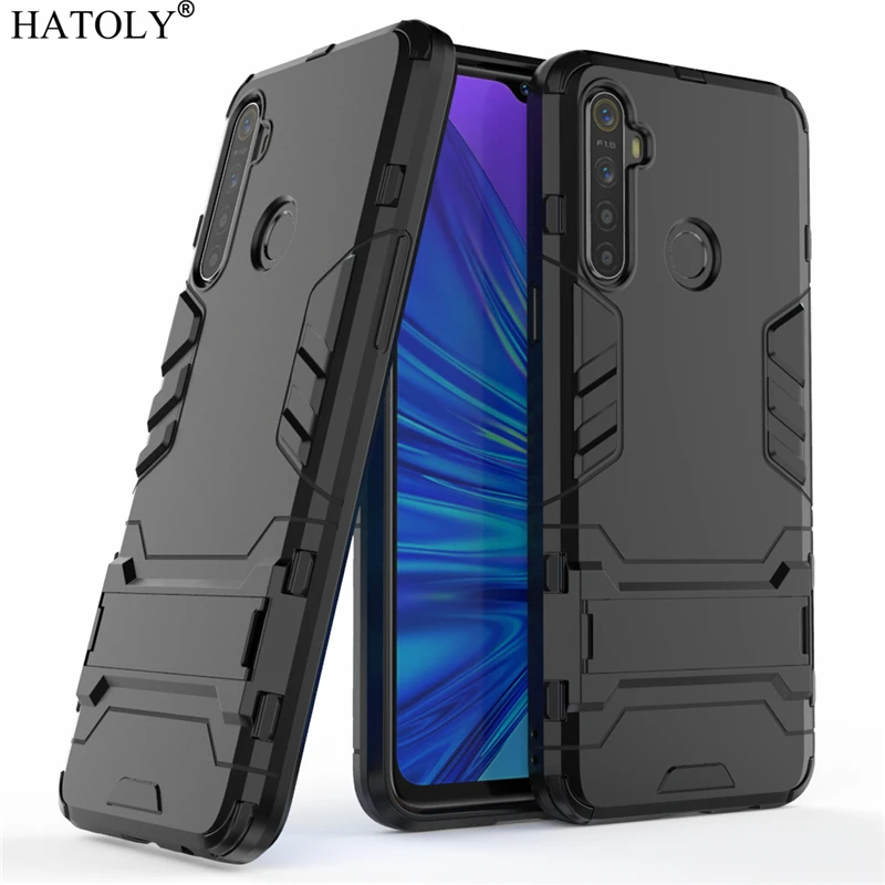 HATOLY чехол для Oppo Realme 5 противоударный силиконовый 6 дюйма|Бамперы| |