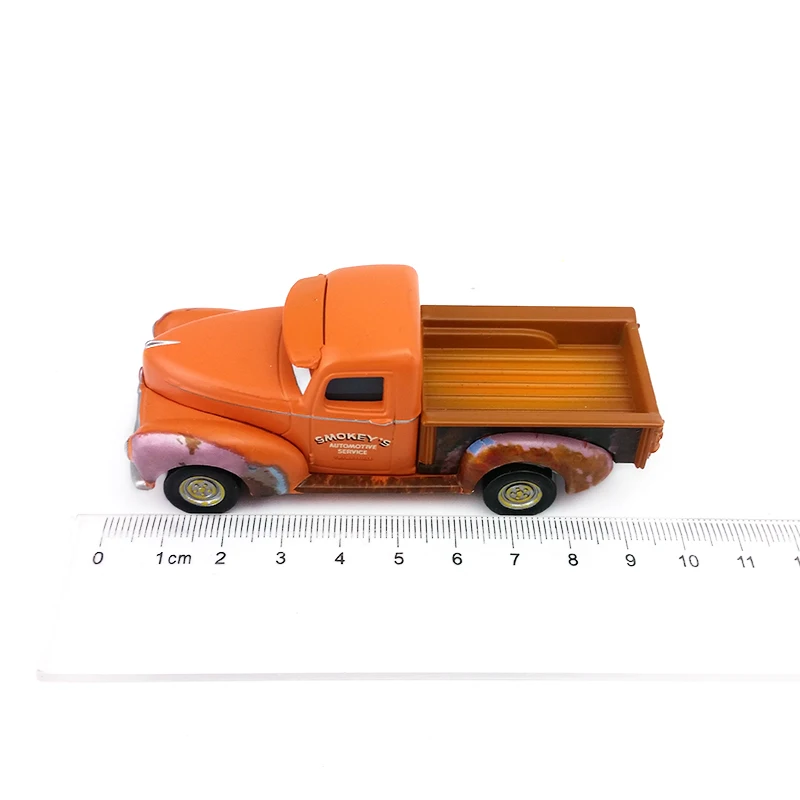 Disney Pixar Cars 3 Smokey пикап 1:55 металл литье под давлением развивающие игрушки модель