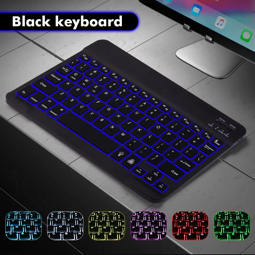 

Tablet Wireless Keyboard For IPad Pro 2021 11 12.9 10.5 Teclado Bluetooth Keyboard For IPad 8th 7th 6th Air 4 3 2 For MacBook