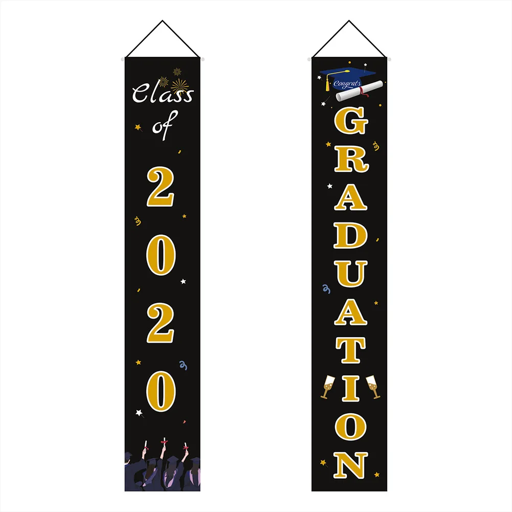 Знак крыльца Висячие флаги выпускные декорации градационные баннеры вечерние