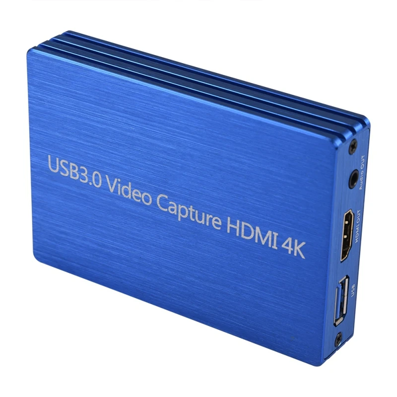 Карта захвата игр для HDMI USB 3 0 4K портативный аудио-и видеоключ с циклом Windows Linux OS X |