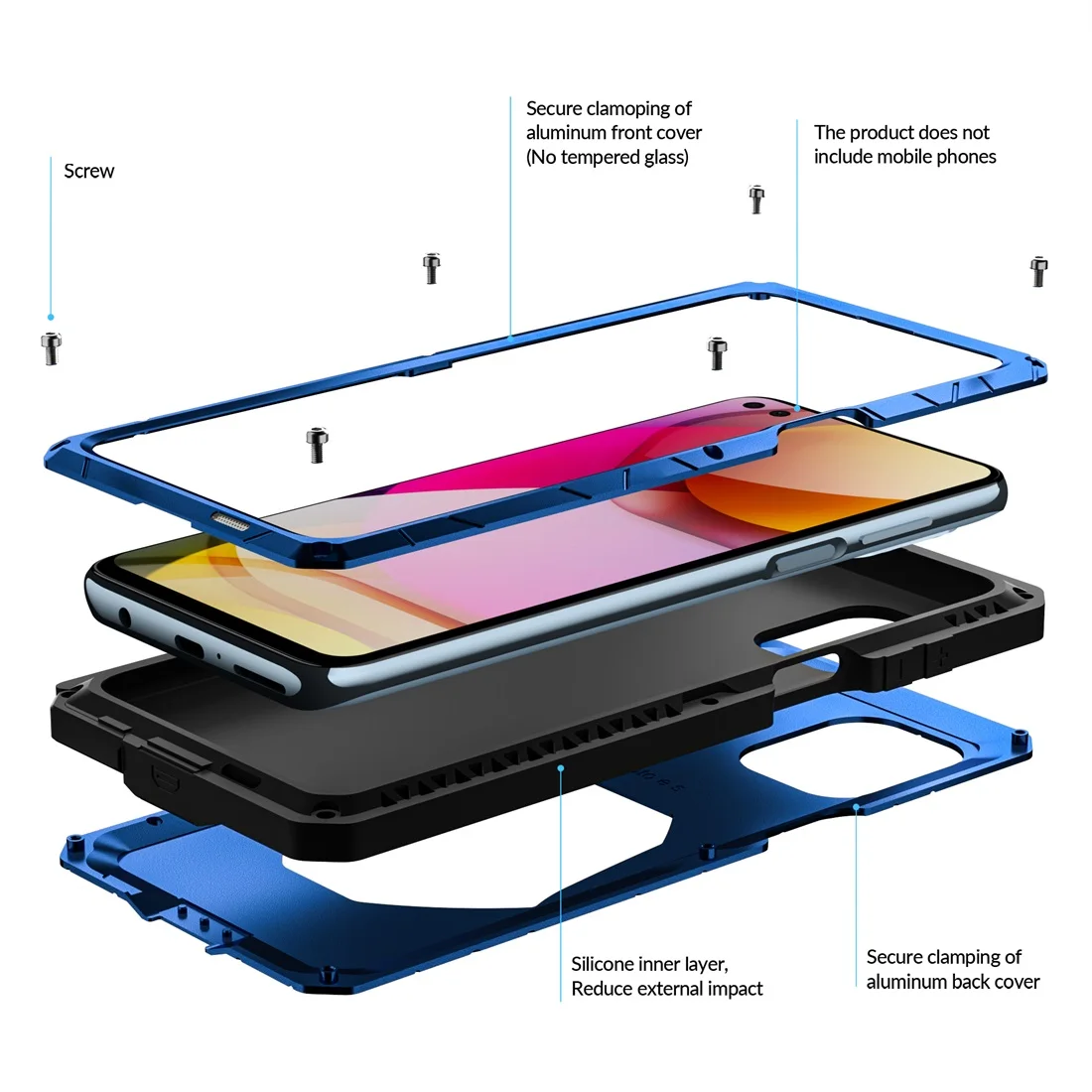 phone case for motorola moto edge s moto g100 shockproof bumper silicone armor metal aluminum back cover for moto g100 funda free global shipping