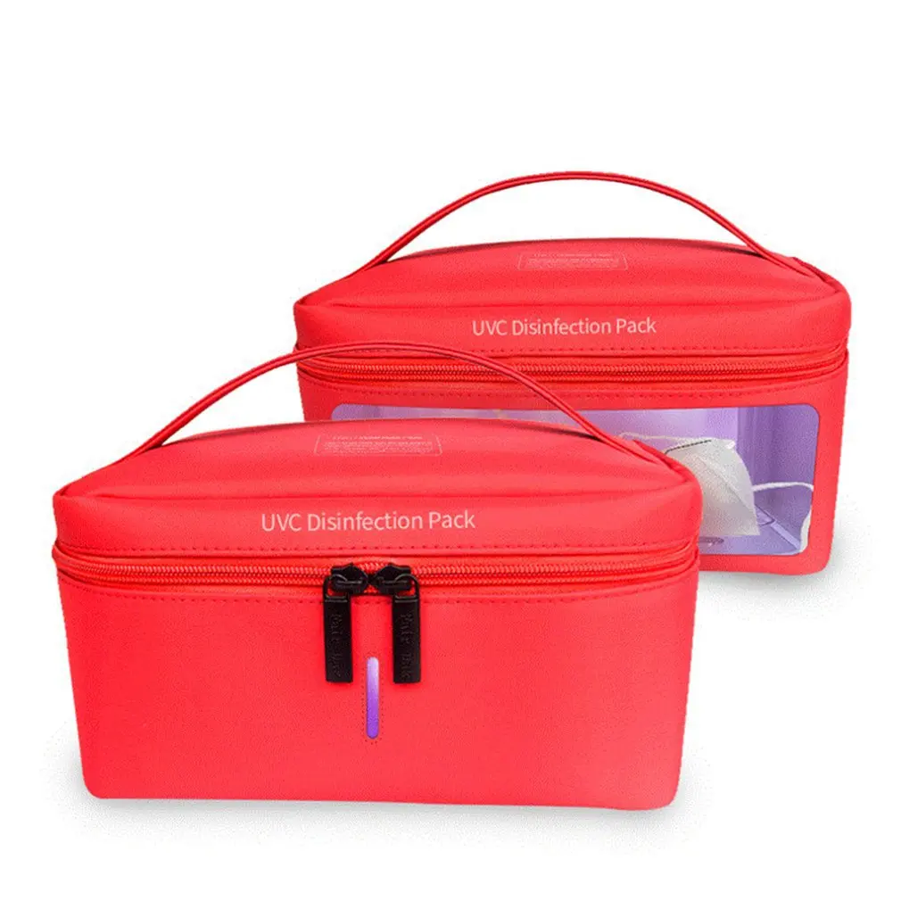 

UVC Portable Sterilization Pack Multifunctional Led Usb Charging Ultraviolet Outdoor Indoor Disinfection Bag
