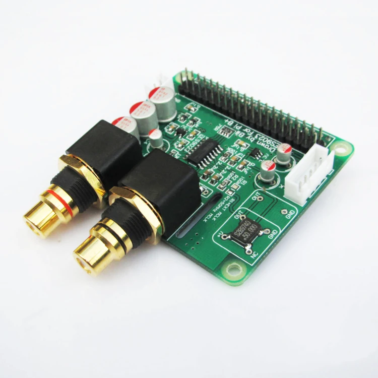 Плата расширения raspberry pi4B pi3 B + 2B 3B I2SDAC ES9023 |